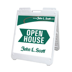 John L. Scott Open House A-Frame