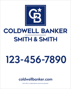 24" x 30" Coldwell Banker Generic Office Panel