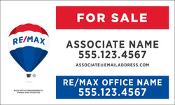 18" x 30" Remax Agent Branded Panel