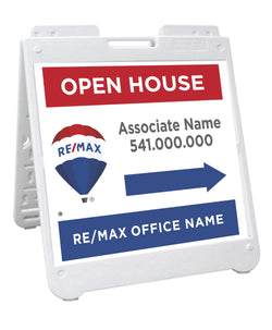 Remax Agent Open House A-Frame with Panels