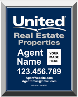 24" x 30" United Real Estate Agent Branded Panel